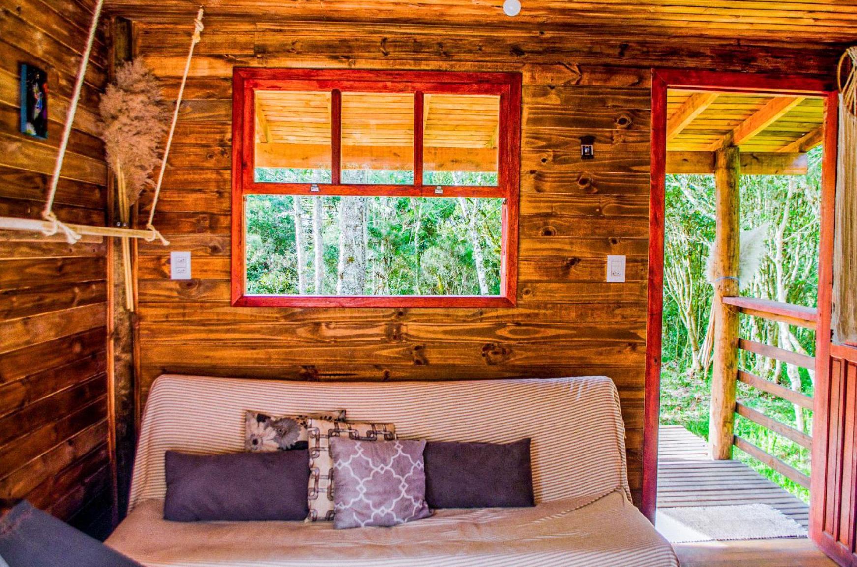 Cabana Na Floresta Rincao Do Fortaleza Cambará Eksteriør bilde