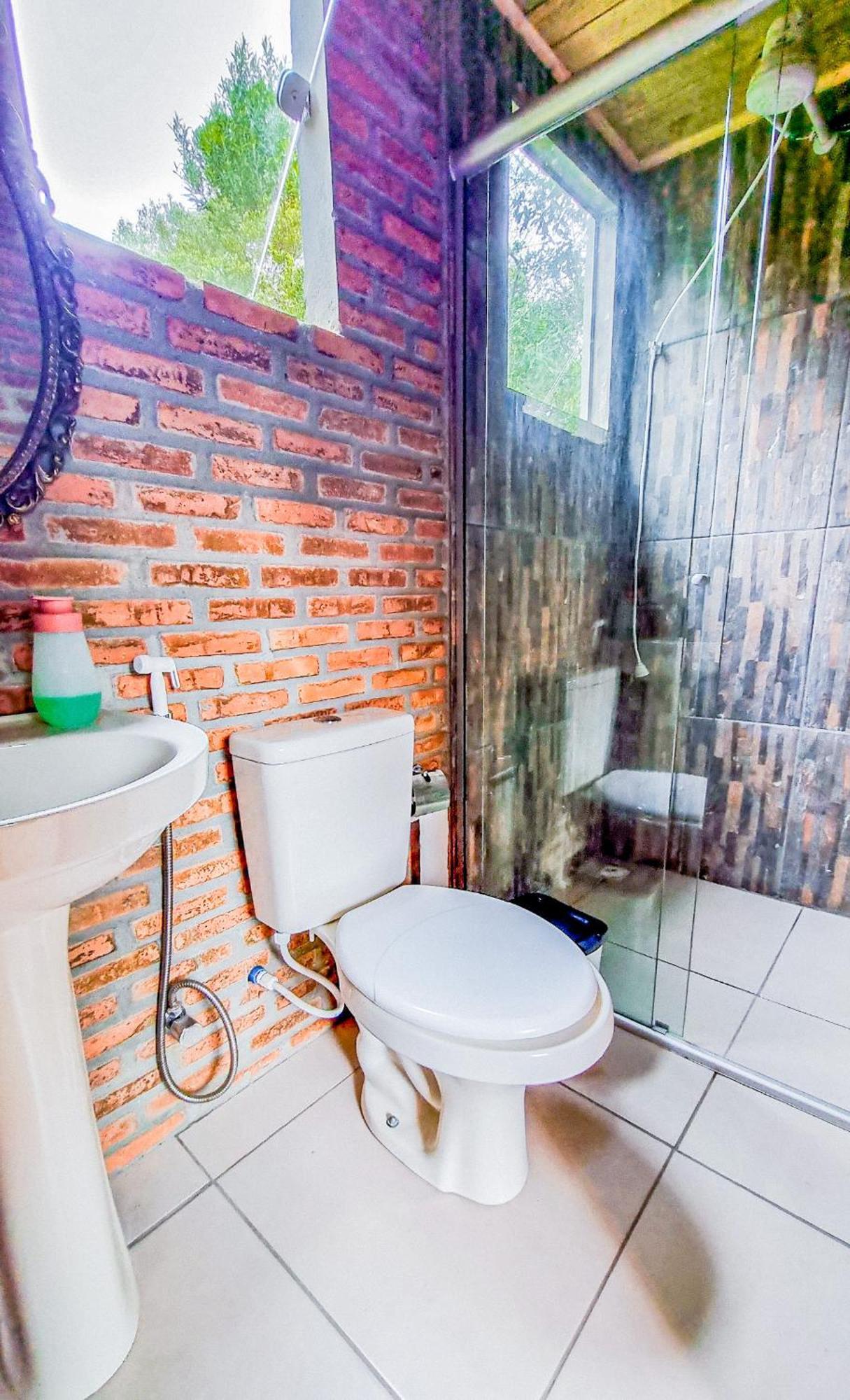 Cabana Na Floresta Rincao Do Fortaleza Cambará Eksteriør bilde